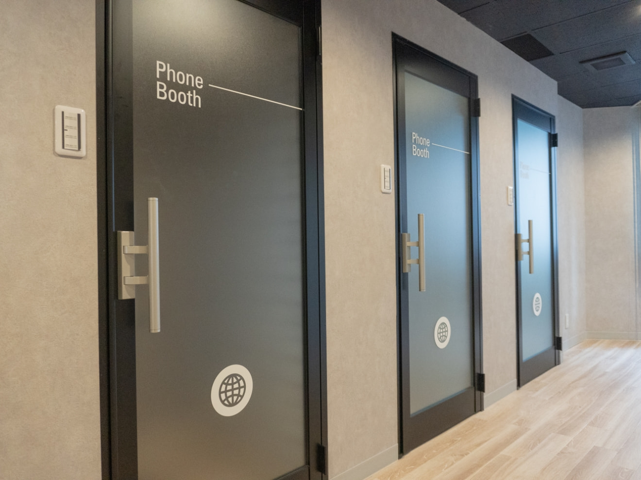 集中できる個室のフォンブース